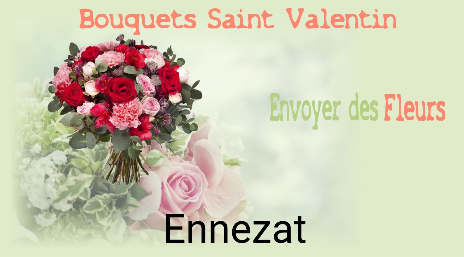 Roses de Saint-Valentin livrées à Ennezat